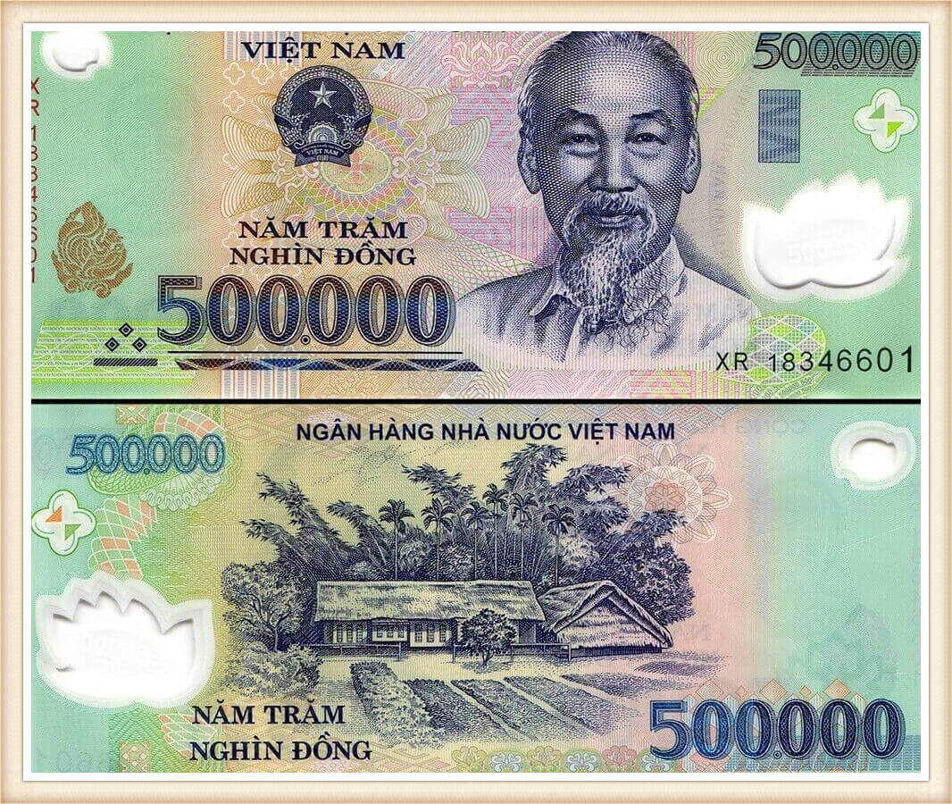 Vietnamese Dong 500K Note Uncirculated